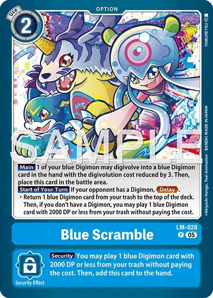 Blue Scramble (LM-028)