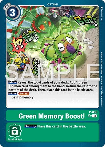 Green Memory Boost! (P-038)