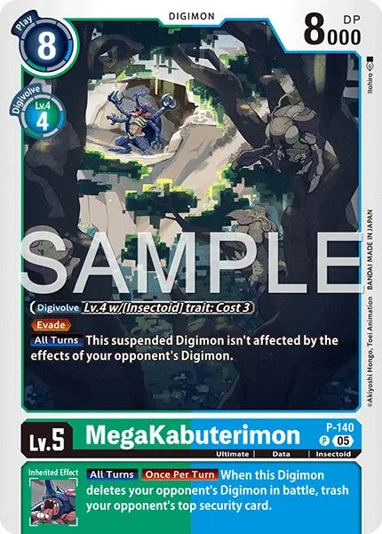 MegaKabuterimon (P-140)
