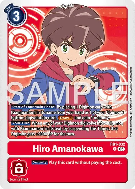 Hiro Amanokawa (RB1-032)