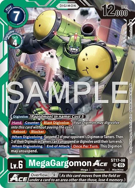 MegaGargomon Ace (ST17-08)