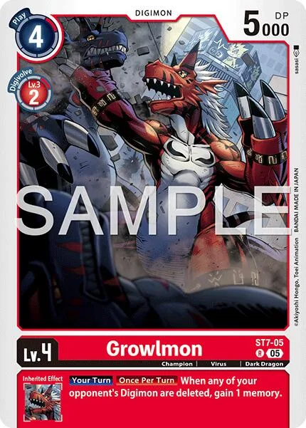 Growlmon (ST7-05)