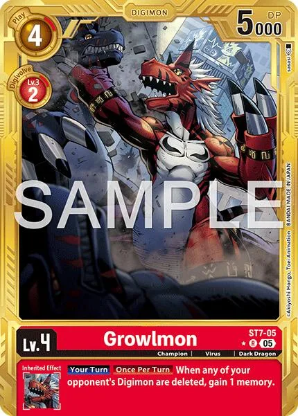 Growlmon (ST7-05)