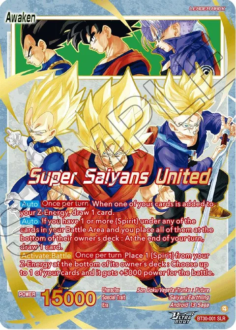 Son Goku, Vegeta, & Trunks // Super Saiyans United