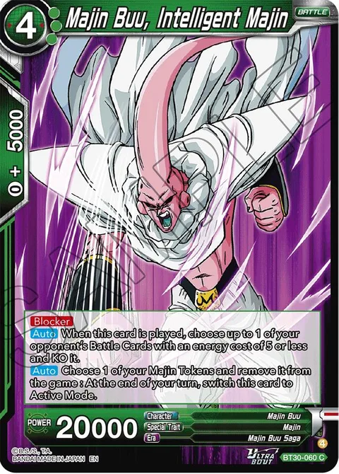 Majin Buu, Intelligent Majin