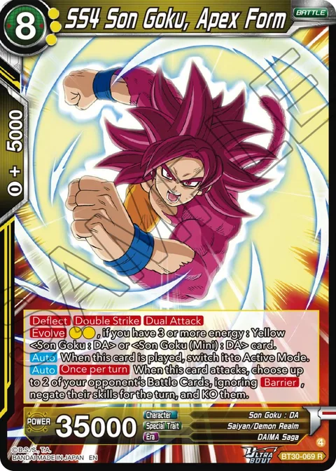 SS4 Son Goku, Apex Form