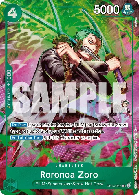 Roronoa Zoro (OP13-037)