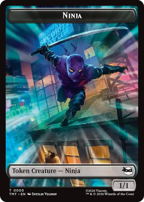 Ninja Token (B 1/1) // Copy Token