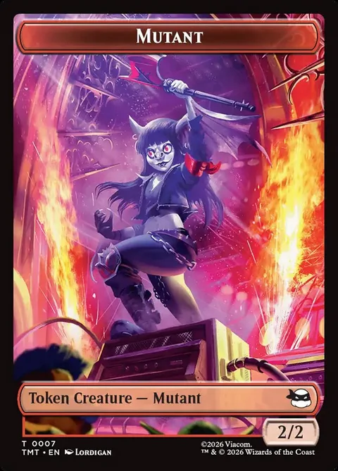 Mutant Token (R 2/2) // Food Token