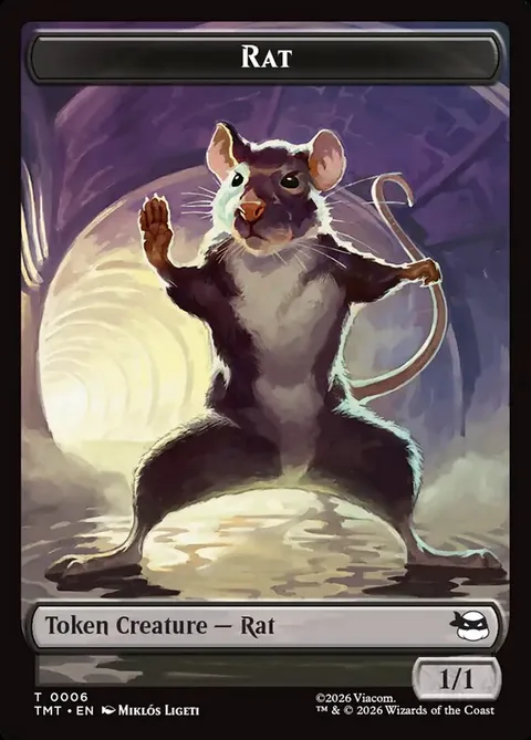 Rat Token (B 1/1) // Mutagen Token