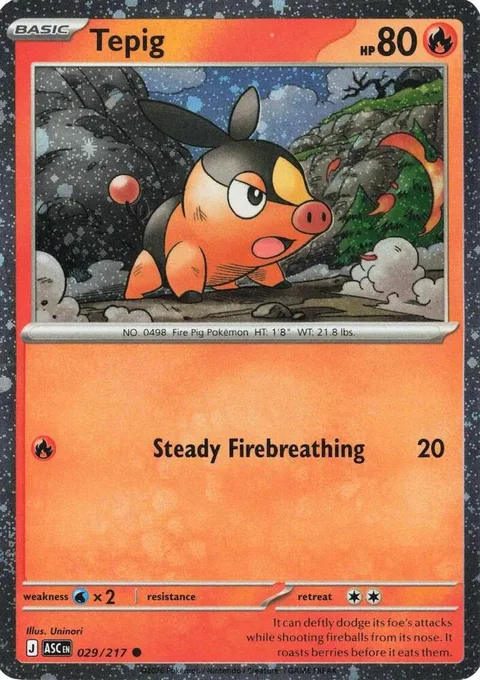 Tepig [Steady Firebreathing]