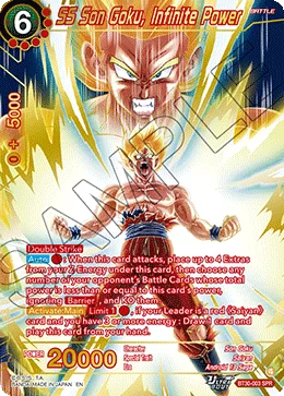 SS Son Goku, Infinite Power