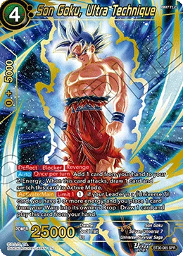 Son Goku, Ultra Technique