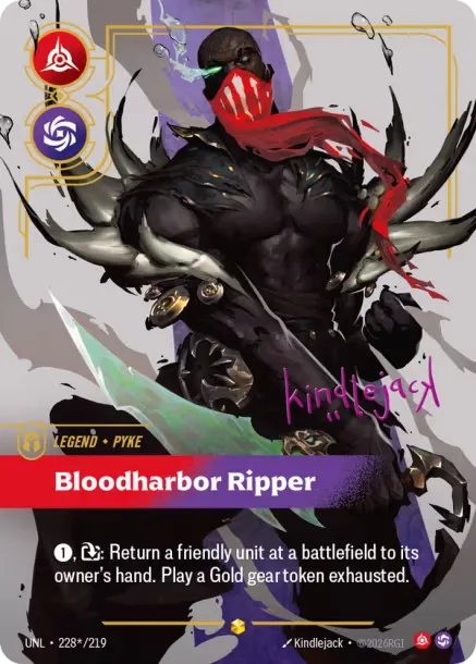 Pyke, Bloodharbor Ripper