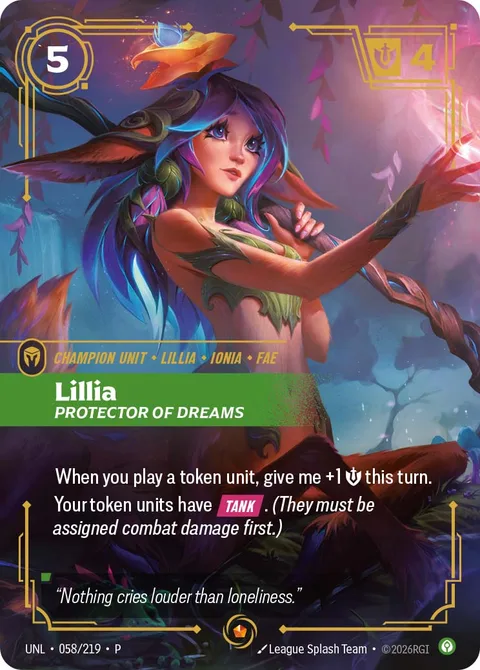 Lillia, Protector of Dreams