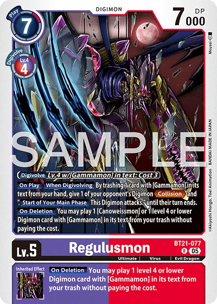 Regulusmon (BT21-077)