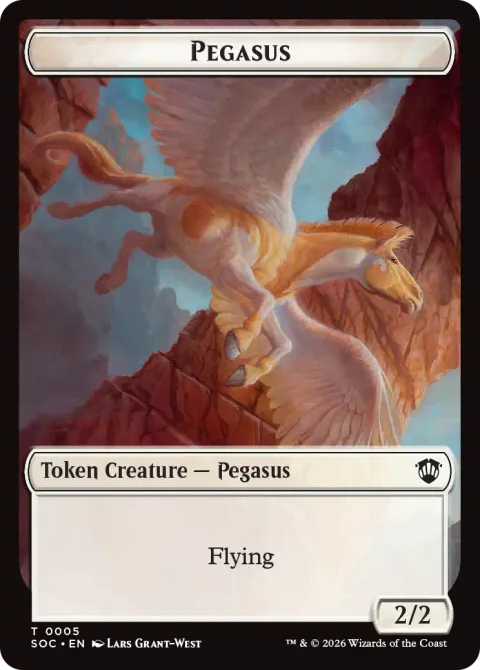 Pegasus Token (W 2/2) // Inkling Token (WB 2/1)
