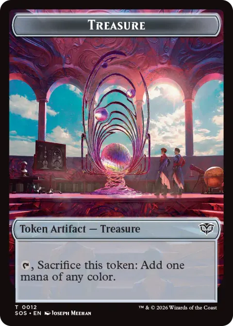 Elemental Token (UR 4/4) // Treasure Token