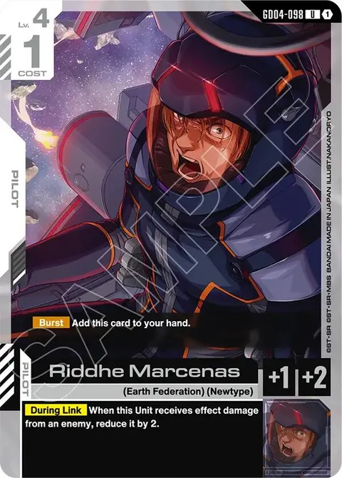 Riddhe Marcenas (GD04-098)