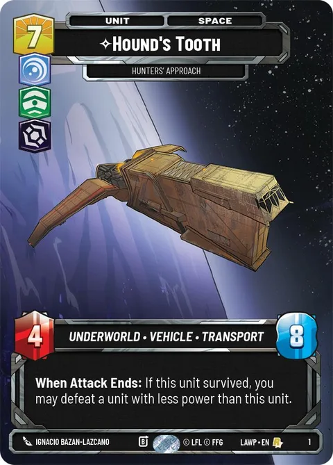 Hound's Tooth, Hunters' Approach