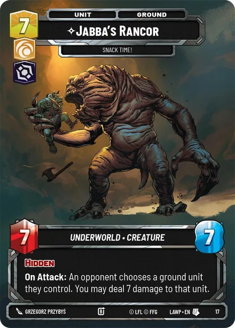 Jabba's Rancor, Snack Time!