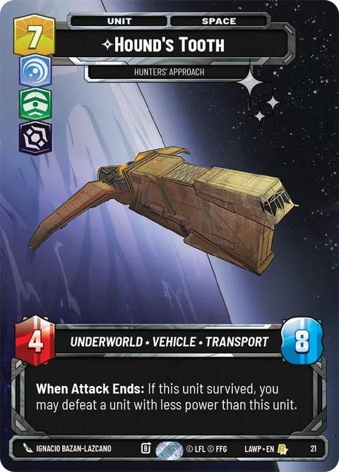 Hound's Tooth, Hunters' Approach