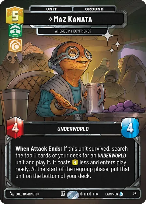Maz Kanata, Where's My Boyfriend?