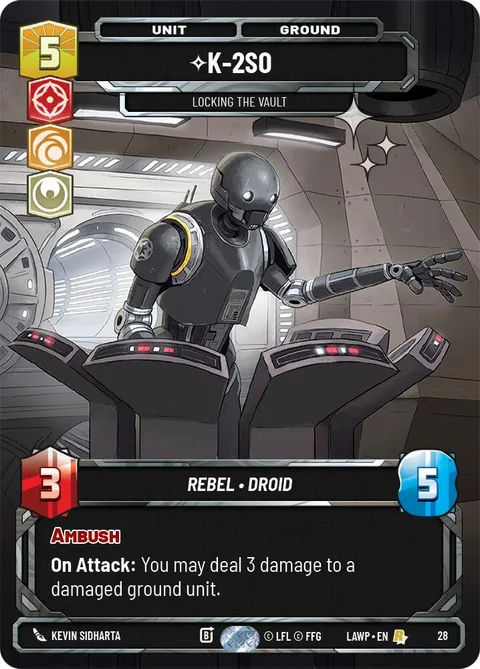 K-2SO, Locking the Vault