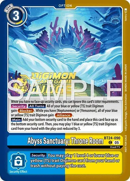 Abyss Sanctuary: Throne Room (BT24-090)