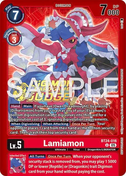 Lamiamon (BT24-016)