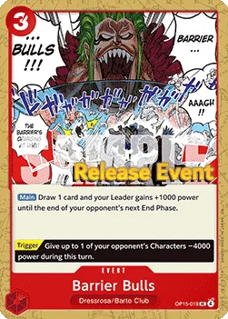 Barrier Bulls (OP15-019)