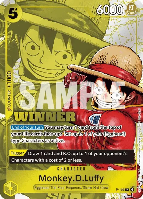 Monkey.D.Luffy (P-106)