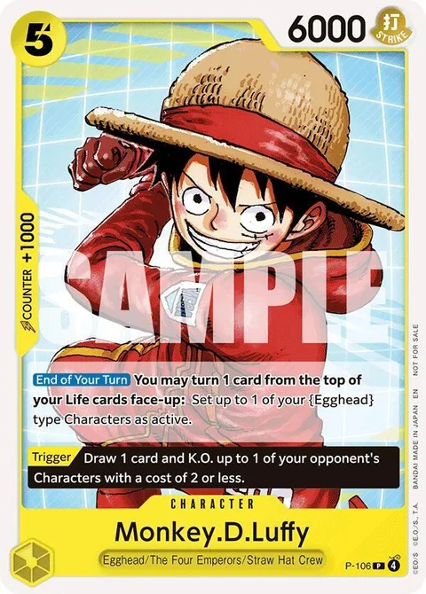 Monkey.D.Luffy (P-106)