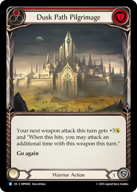 Dusk Path Pilgrimage (Red)