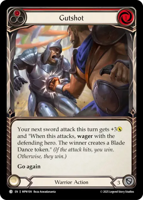 Gutshot (Red)