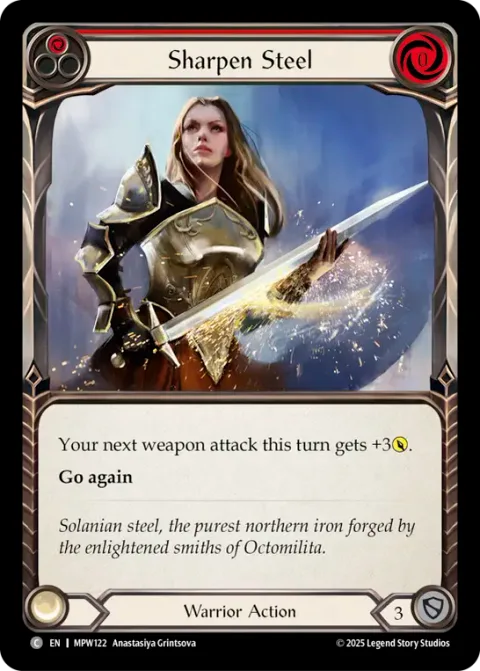Sharpen Steel (Red)