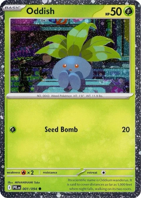 Oddish [Seed Bomb]