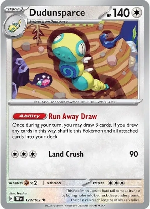 Dudunsparce [Run-Away Draw | Land Crush]