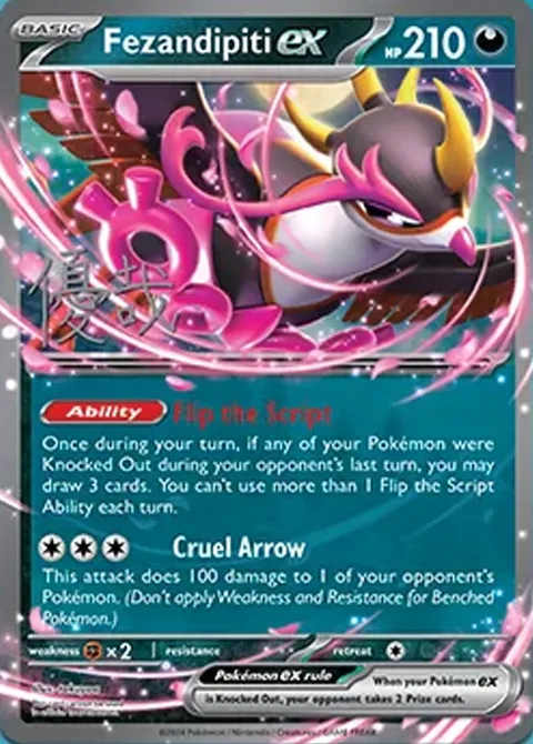 Fezandipiti ex [Flip the Script | Cruel Arrow]