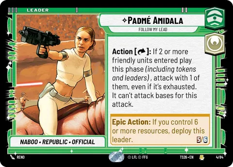 Padmé Amidala, Follow My Lead