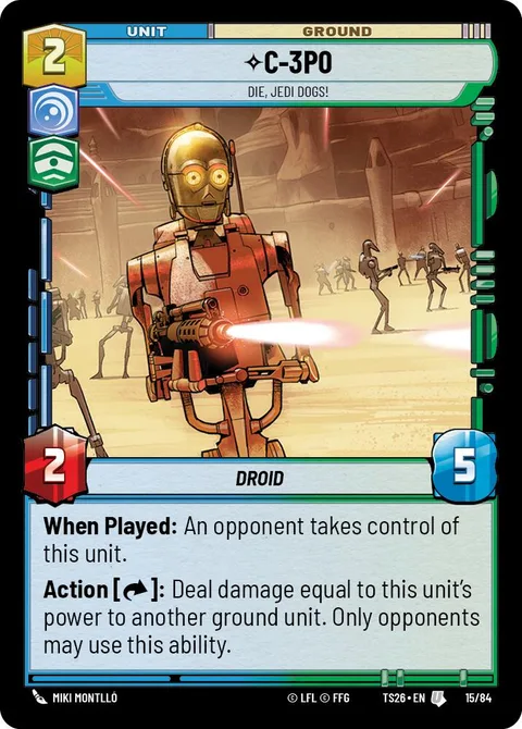 C-3P0, Die, Jedi Dogs!