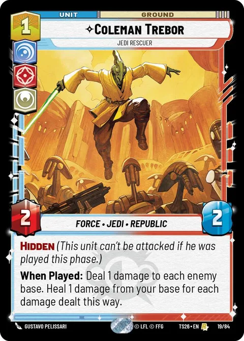 Coleman Trebor, Jedi Rescuer