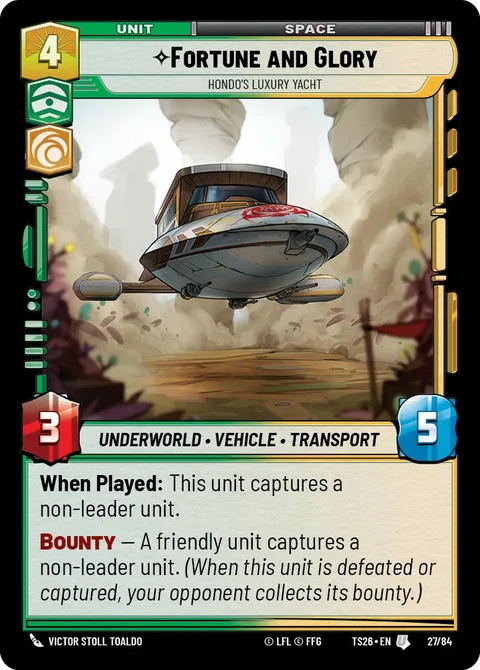 Fortune and Glory, Hondo's Luxury Yacht