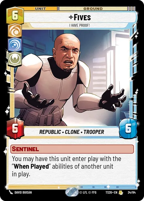 Fives, I Have Proof!