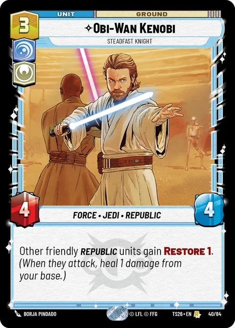 Obi-Wan Kenobi, Steadfast Knight