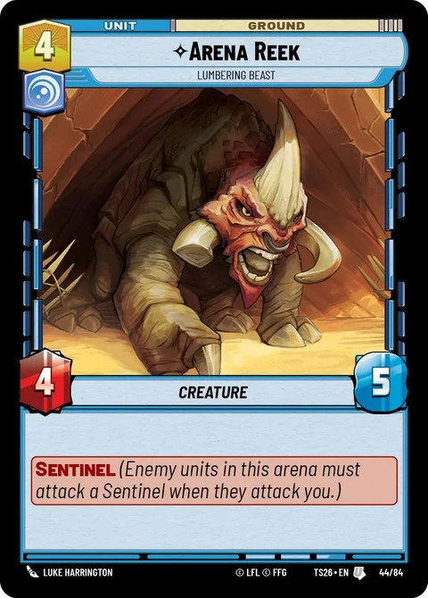 Arena Reek, Lumbering Beast