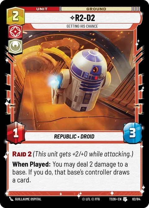 R2-D2, Getting His Chance