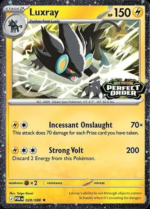 Luxray [Incessant Onslaught | Strong Volt]
