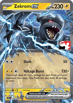 Zekrom ex [Slash | Voltage Burst]