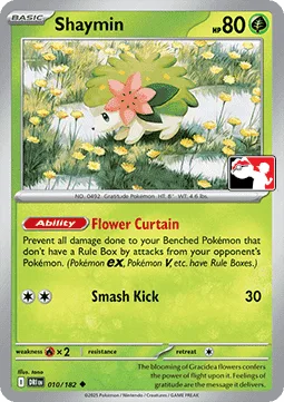 Shaymin [Flower Curtain | Smash Kick]